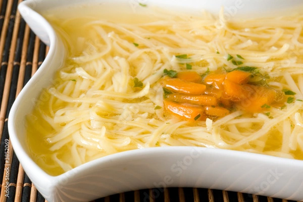 Obraz Chicken noodle soup