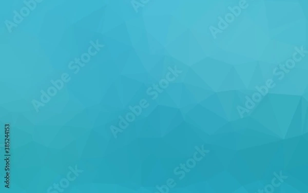 Fototapeta Light BLUE vector abstract mosaic pattern.