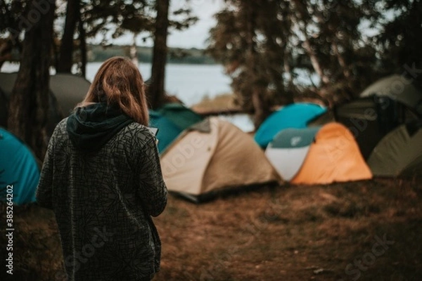 Obraz couple in the tent