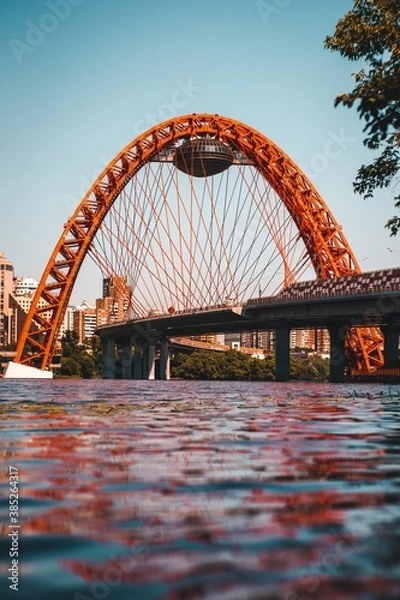 Obraz city harbour bridge