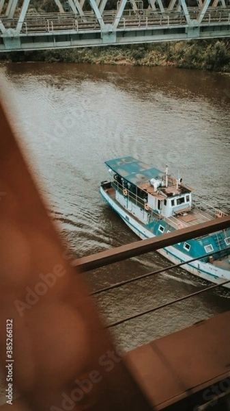 Obraz boats on the river