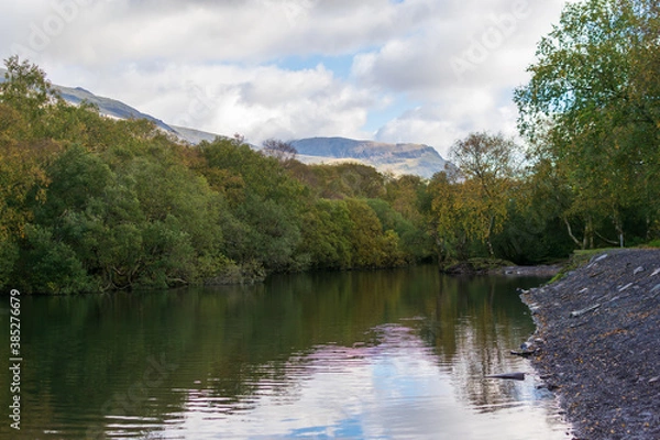 Obraz lake in the mountains