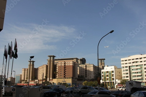 Obraz city downtown Dubai 2014