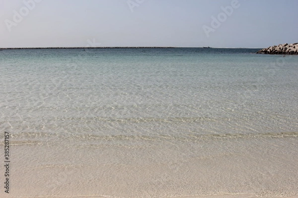 Fototapeta beach and sea  Dubai 2014