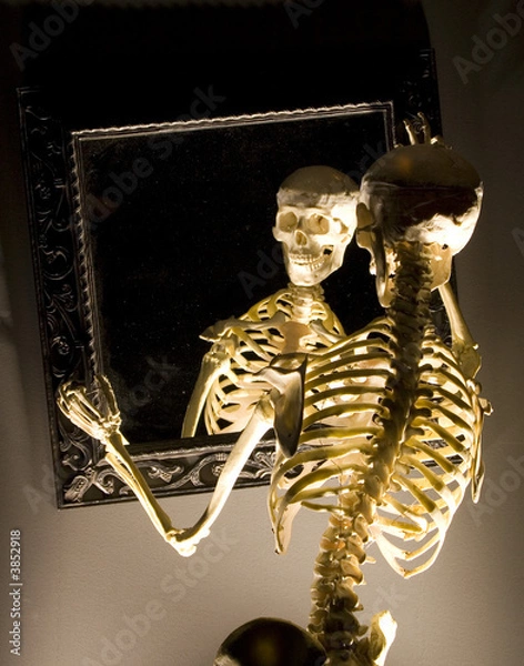 Obraz szkielety