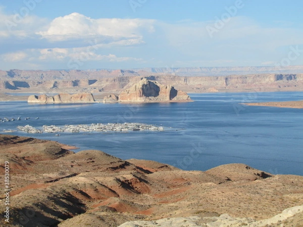 Obraz Lac Powell ( Arizona,Utah, Etats-Unis)