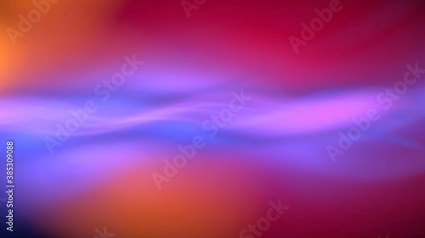 Obraz Orange and purple abstract wavy background