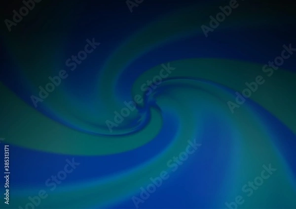 Fototapeta Dark BLUE vector modern bokeh pattern.