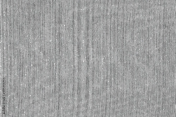 Obraz Grunge texture of corduroy fabric in a ribbed stripe. Abstract background with a cross stripe. Vector illustration. Overlay template.