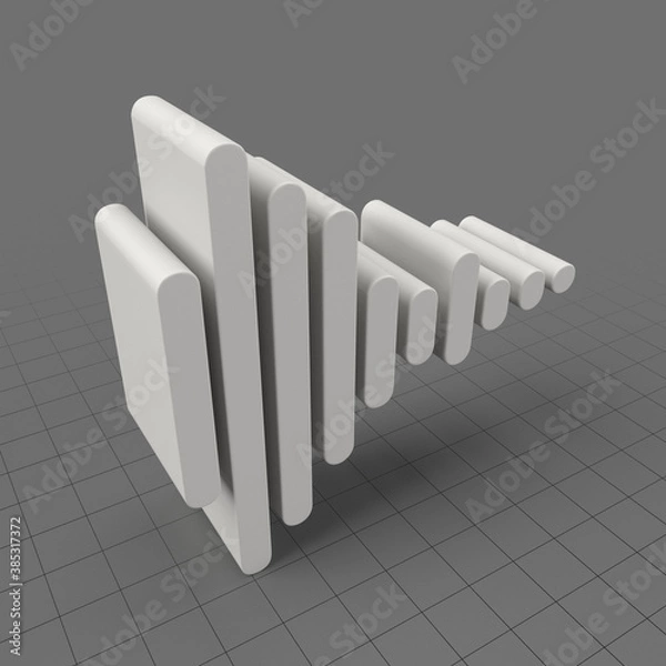 Fototapeta Waveform icon