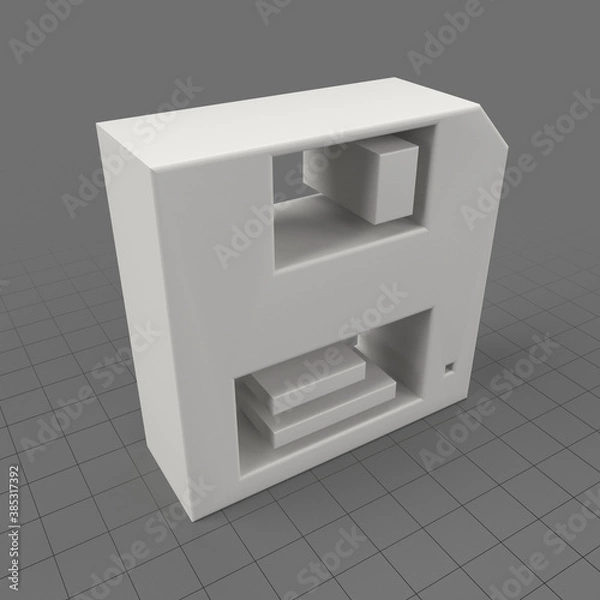 Fototapeta Save icon