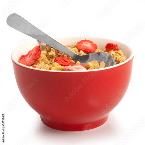 Obraz isolated muesli