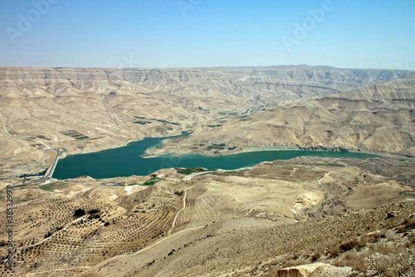 Obraz Dam in the desert