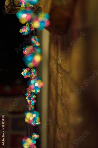 Obraz Colorful Christmas Lights