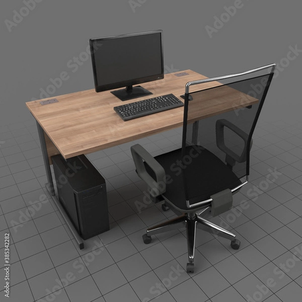 Fototapeta Stacja robocza