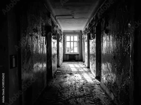 Obraz old abandoned building