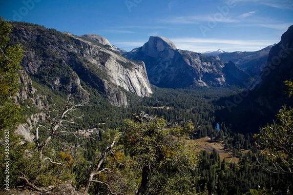 Obraz ヨセミテバレーの風景