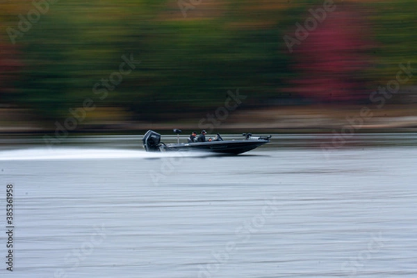 Fototapeta Speeding Boat