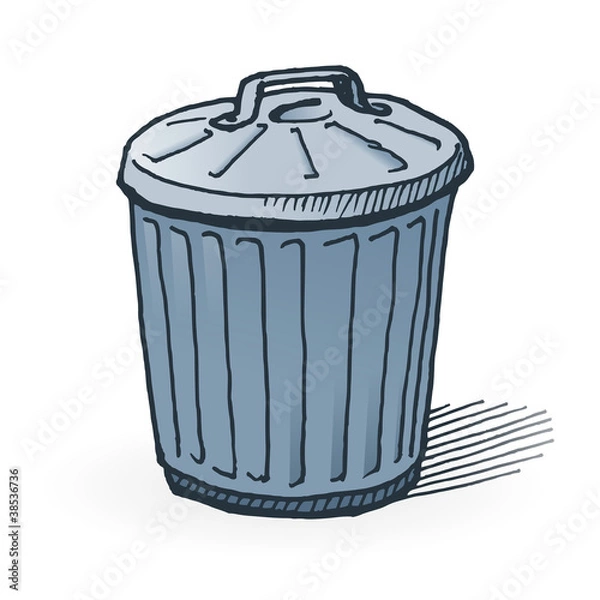 Obraz American Trash Can