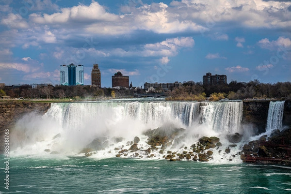 Obraz Niagara Falls US view from Canada