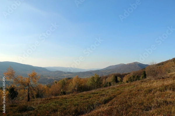 Fototapeta polskie góry, Bieszczady