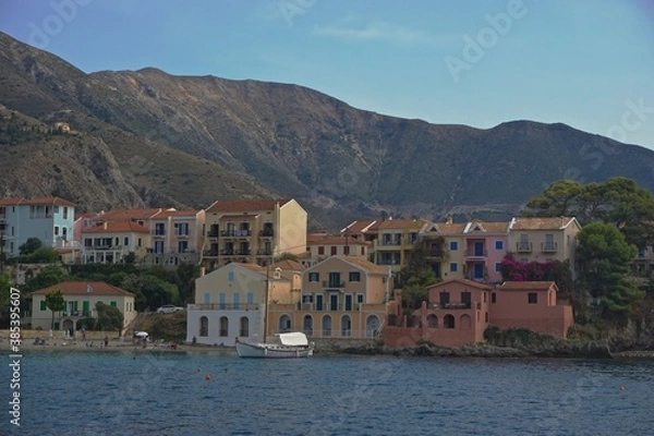 Obraz pueblo costero