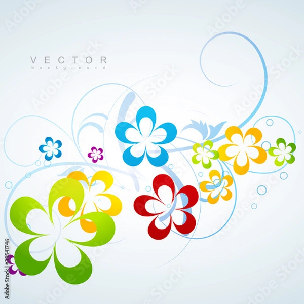 Obraz flower background