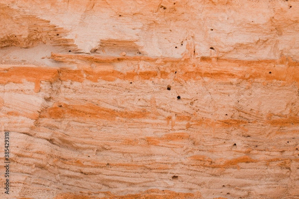 Obraz Natural texture. Abstraction, sand, earth, soil.