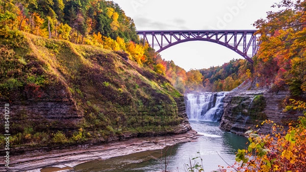 Obraz bridge over the river