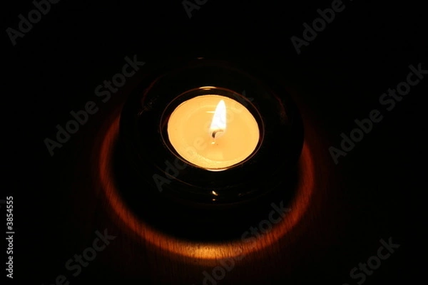 Obraz Individial Tealight From Above
