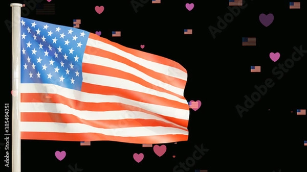 Obraz United States Flag