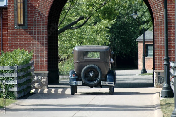 Fototapeta Antique car at Greenfield Village, Michigan, USA