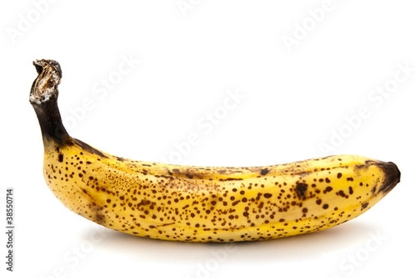 Obraz zgniły banan