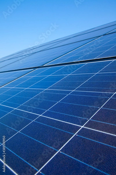 Fototapeta 太陽光発電パネル