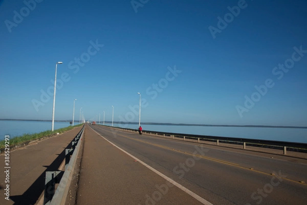 Obraz driving on the highway 