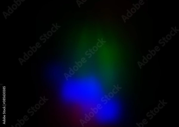 Fototapeta Dark Multicolor, Rainbow vector blurred bright pattern.