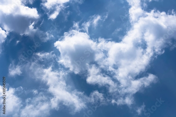 Obraz Blue sky background with clouds. Sky of Brazil