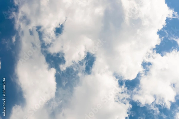 Obraz Blue sky background with clouds. Sky of Brazil