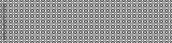 Fototapeta Abstract Cross Pattern Dots Logo generative computational art illustration