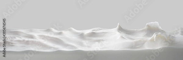 Obraz Milk surface waves