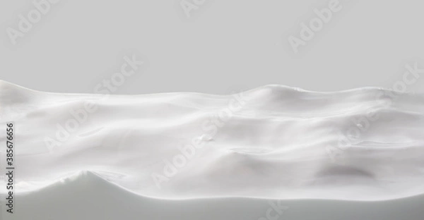 Obraz Milk surface waves