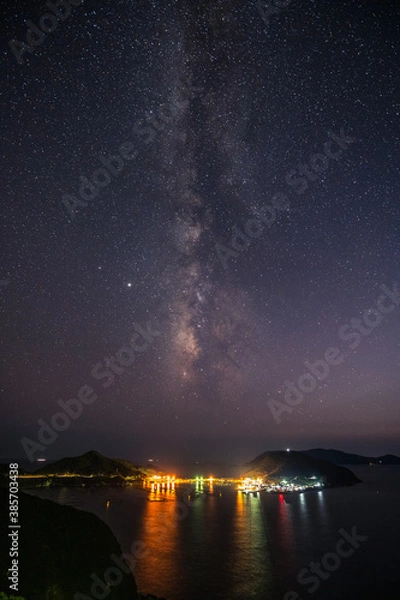 Obraz 柏島と天の川