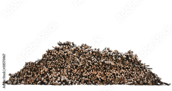 Fototapeta Kupa drewna