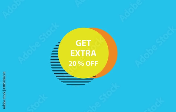 Fototapeta offer tag icon vector design illustration