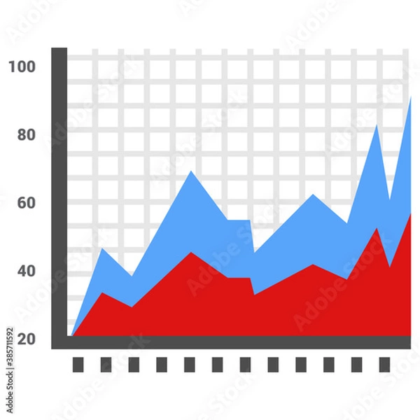 Fototapeta 
Infographics on location symbol called modern infographic chart 

