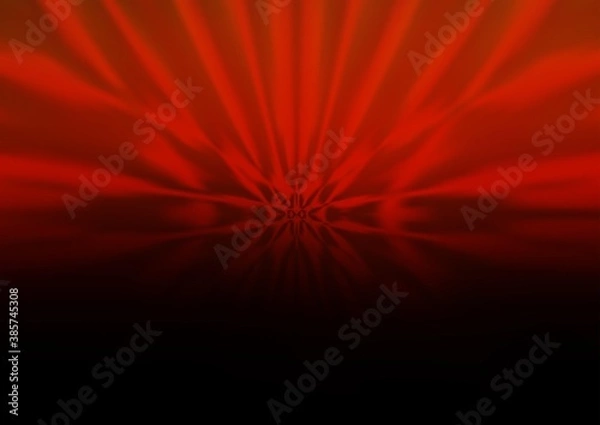Obraz Dark Orange vector abstract bright template.