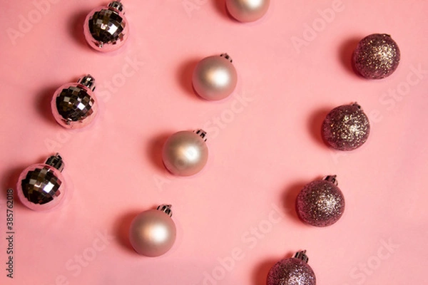 Obraz christmas flat lay