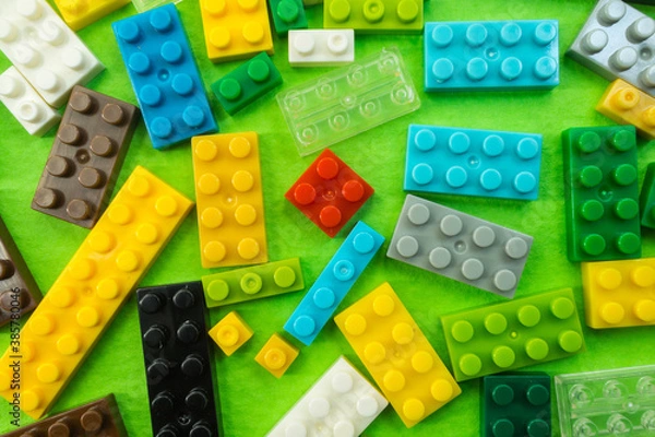 Fototapeta ブロック背景素材