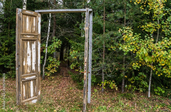 Obraz Door that leads to nowhere.