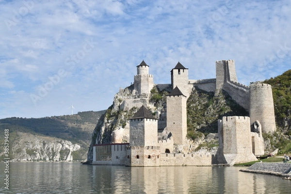 Obraz castle on the river
